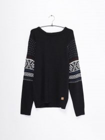 Джемпер Blend модель 20710301_чорний комб. Джемпер Blend модель 20710301_чорний комб. Фото