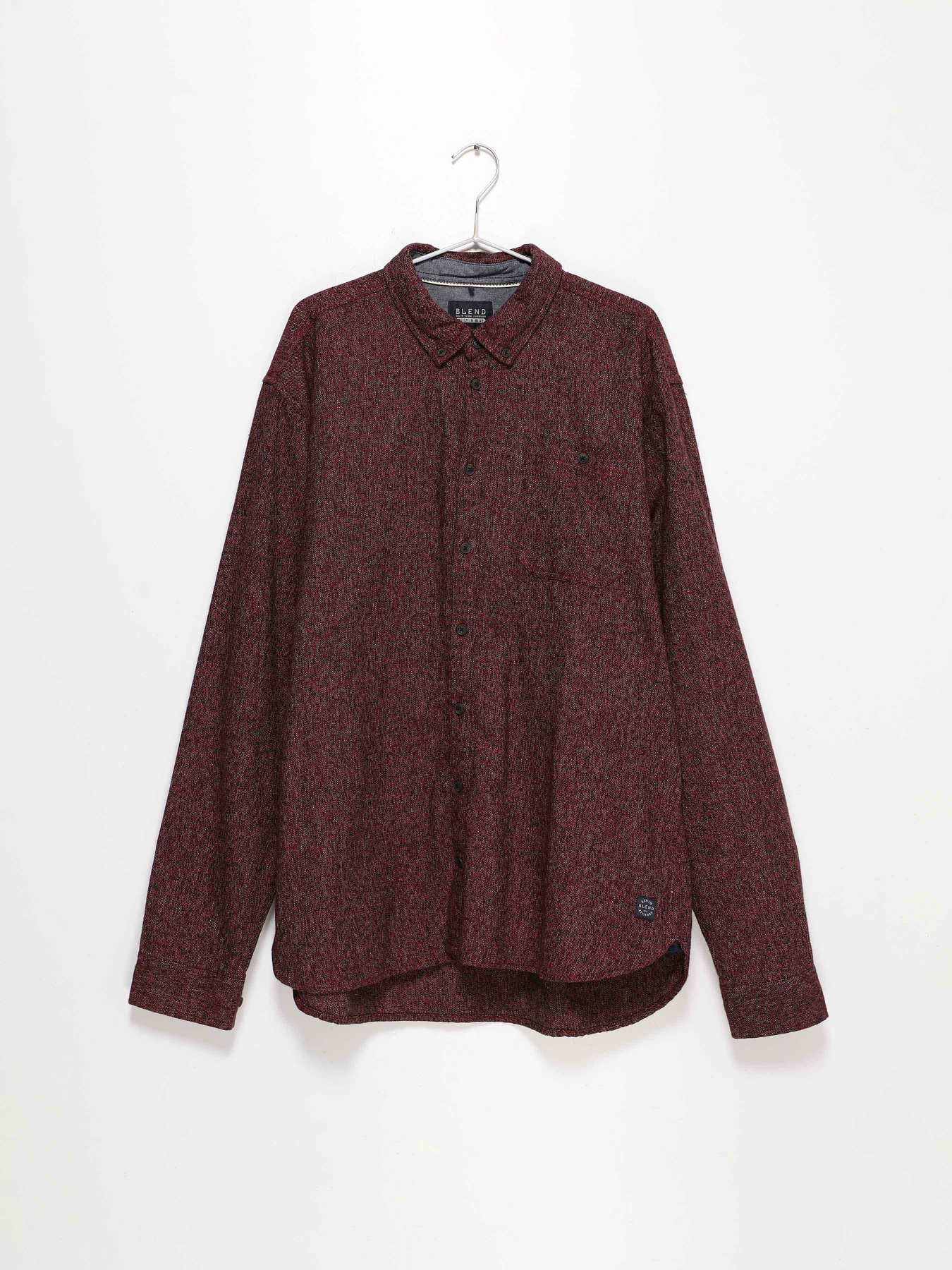 Рубашка Blend модель 20710340_бордовий Фото