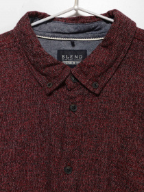 Рубашка Blend модель 20710340_бордовий Фото