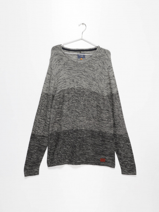 Джемпер Blend модель 20702936_сірий комб. Фото