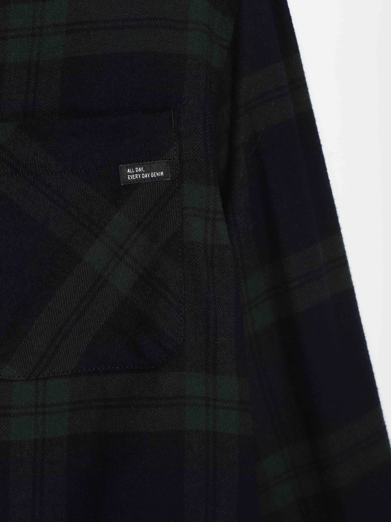 Сорочка повсякденна Blend модель 20710784_зелений комб. Фото