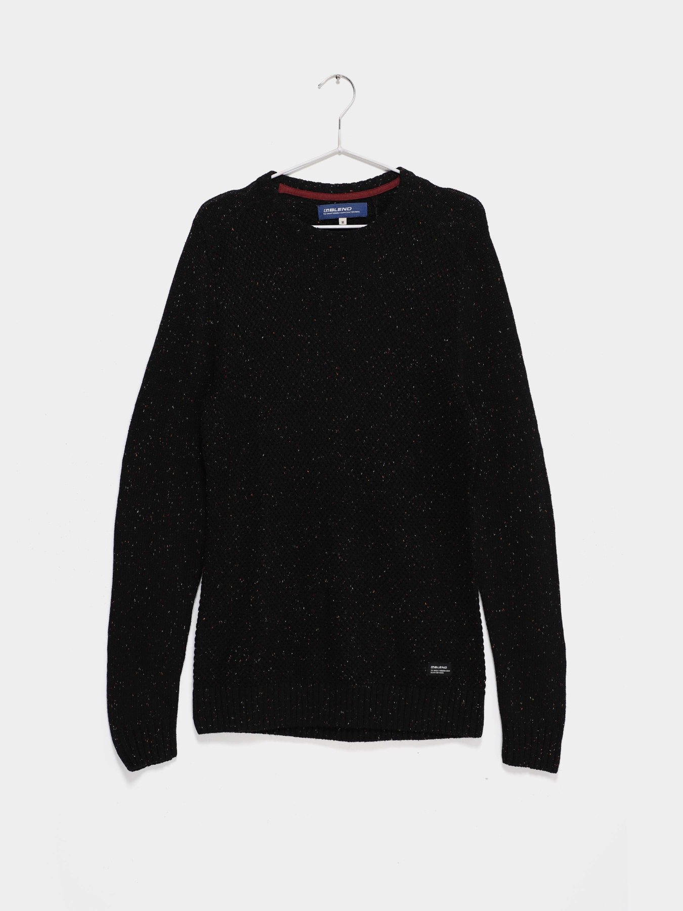 Джемпер Blend модель 20711154_чорний комб. Фото