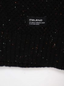 Джемпер Blend модель 20711154_чорний комб. Фото