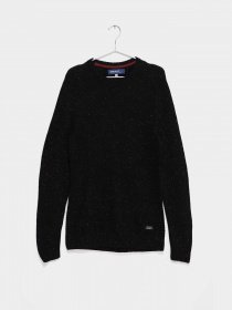 Джемпер Blend модель 20711154_чорний комб. Фото