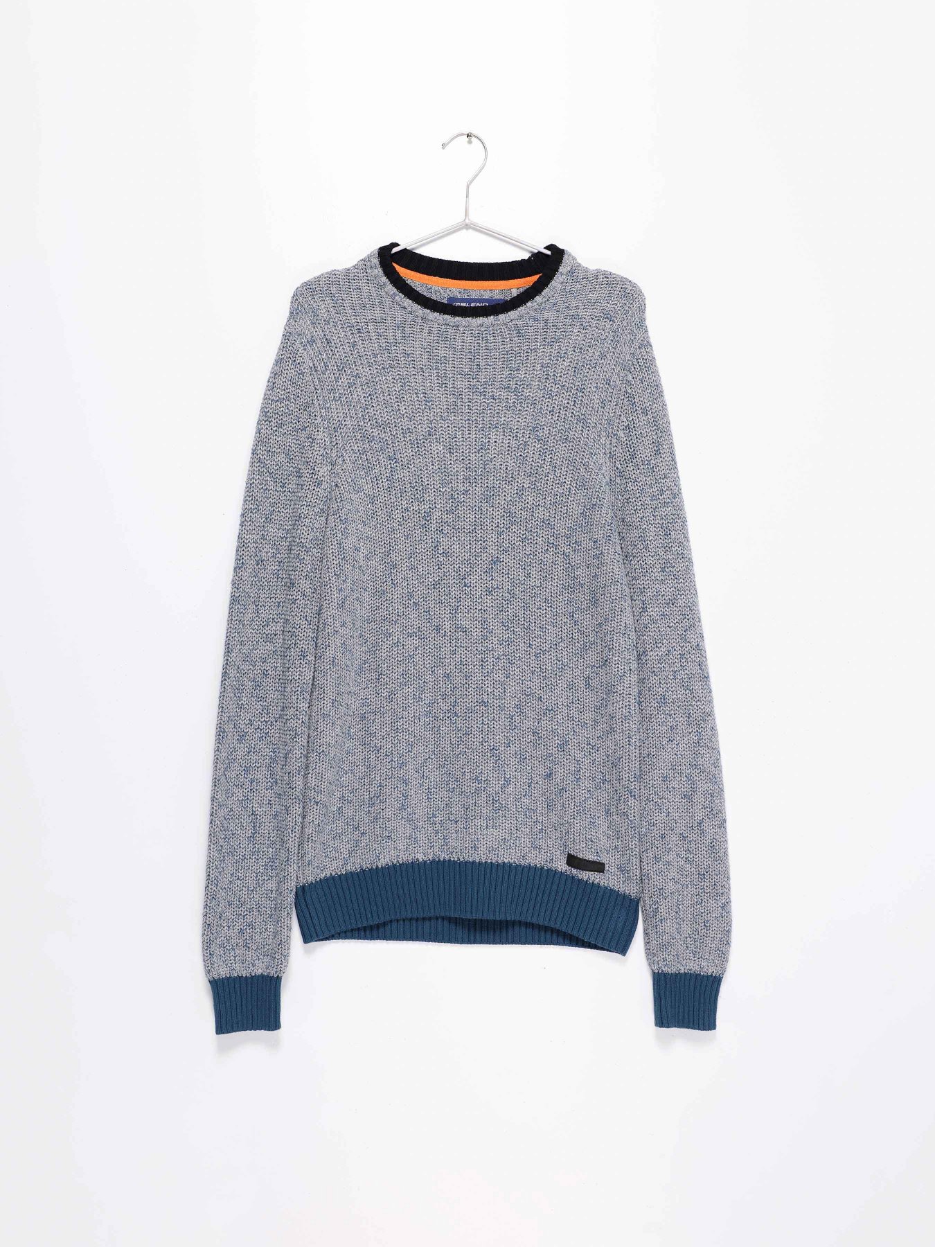 Джемпер Blend модель 20711175_сірий комб. Фото