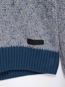 Джемпер Blend модель 20711175_сірий комб. Фото