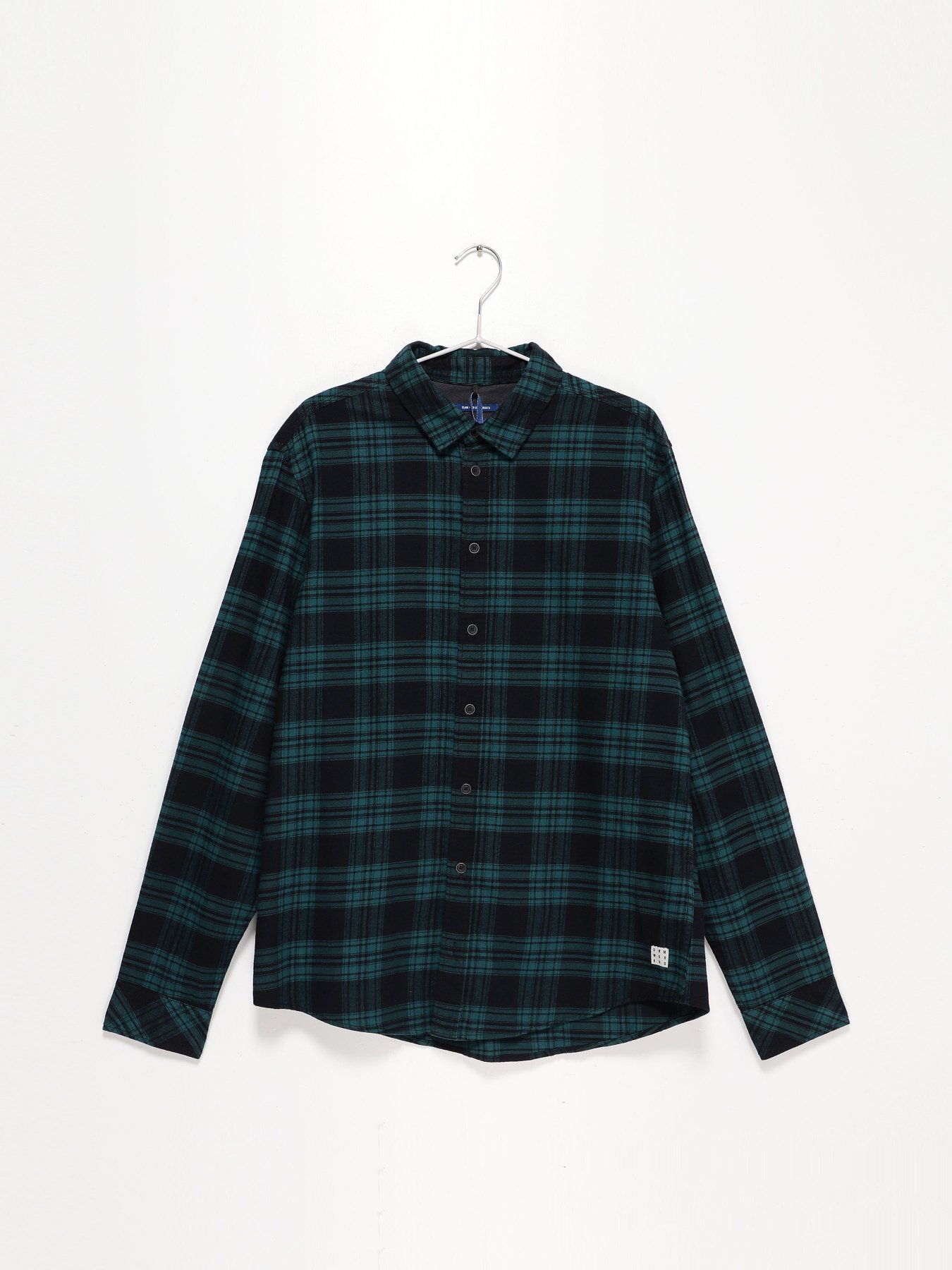 Рубашка Blend модель 20711473_бірюзовий з чорним Фото