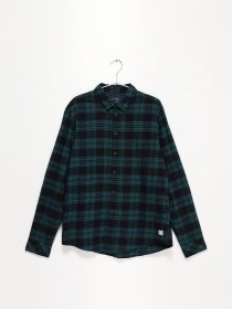 Рубашка Blend модель 20711473_бірюзовий з чорним Фото