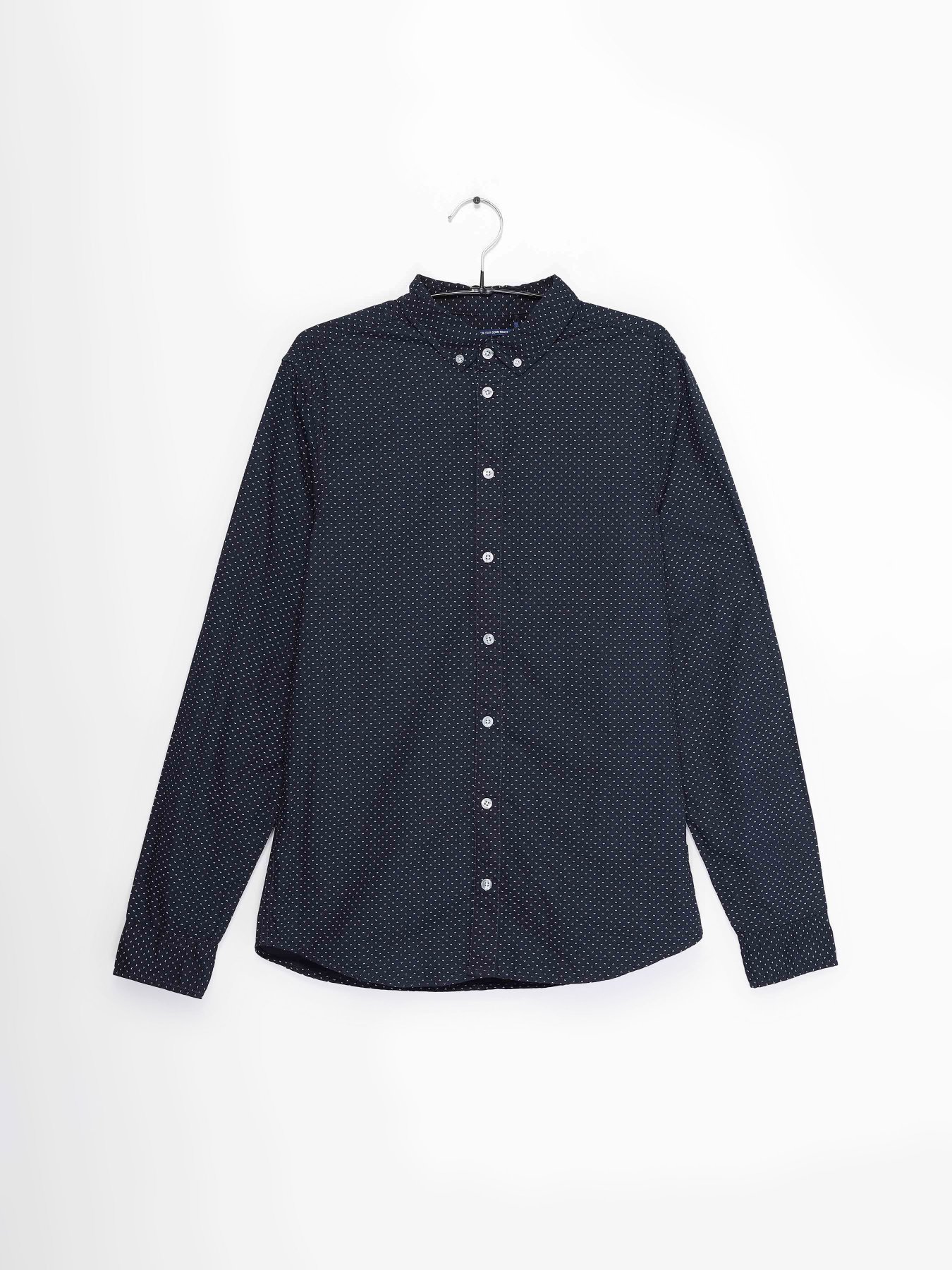 Сорочка повсякденна Blend модель 20711476_т.синій комб. Фото