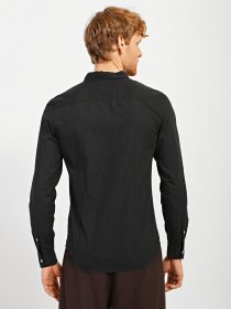 Сорочка повсякденна Blend модель 20711476_чорний комб. Фото