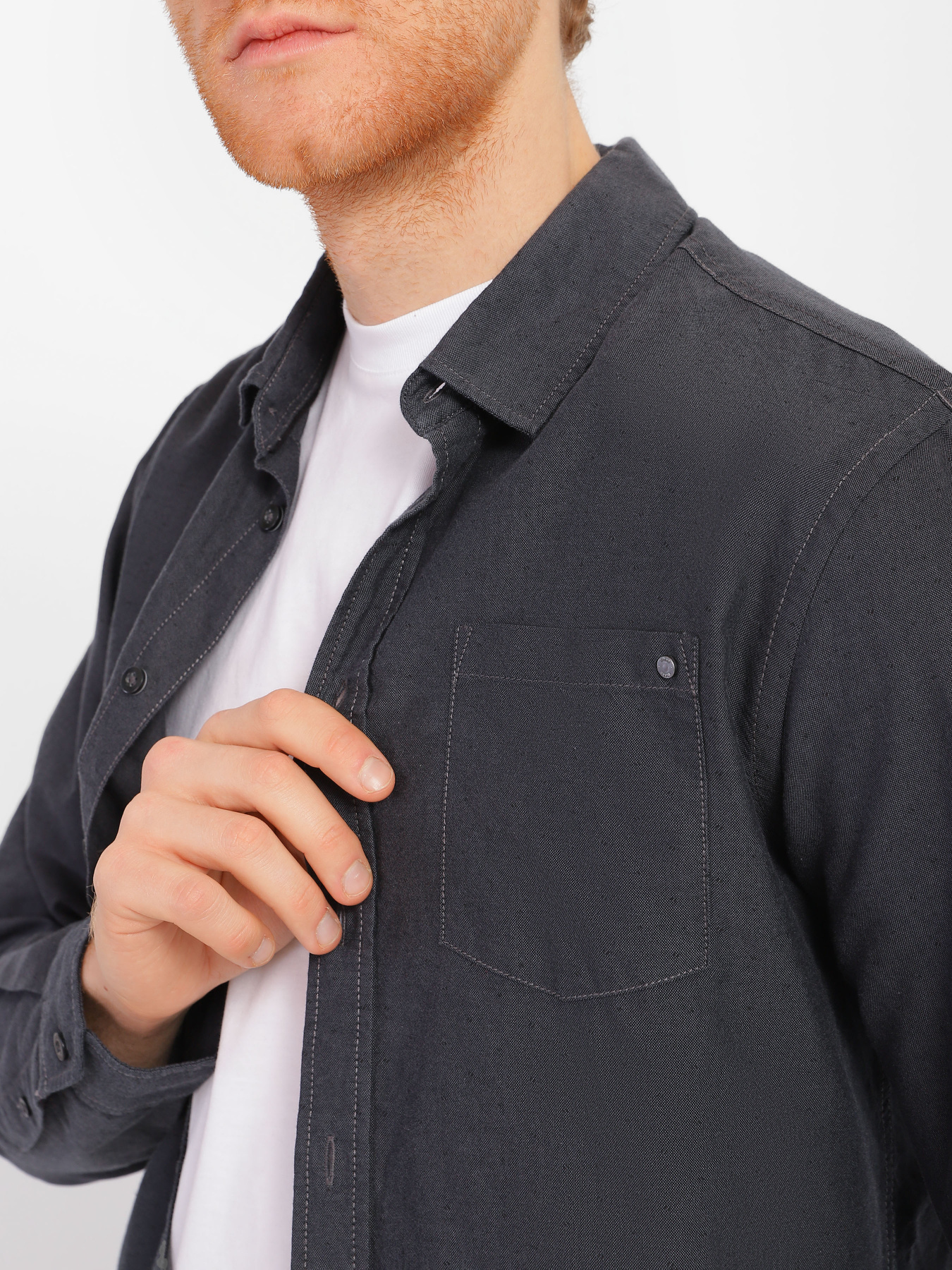 Сорочка повсякденна Blend модель 20711477_т.сірий Фото