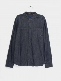 Сорочка повсякденна Blend модель 20711482_т.синій Фото