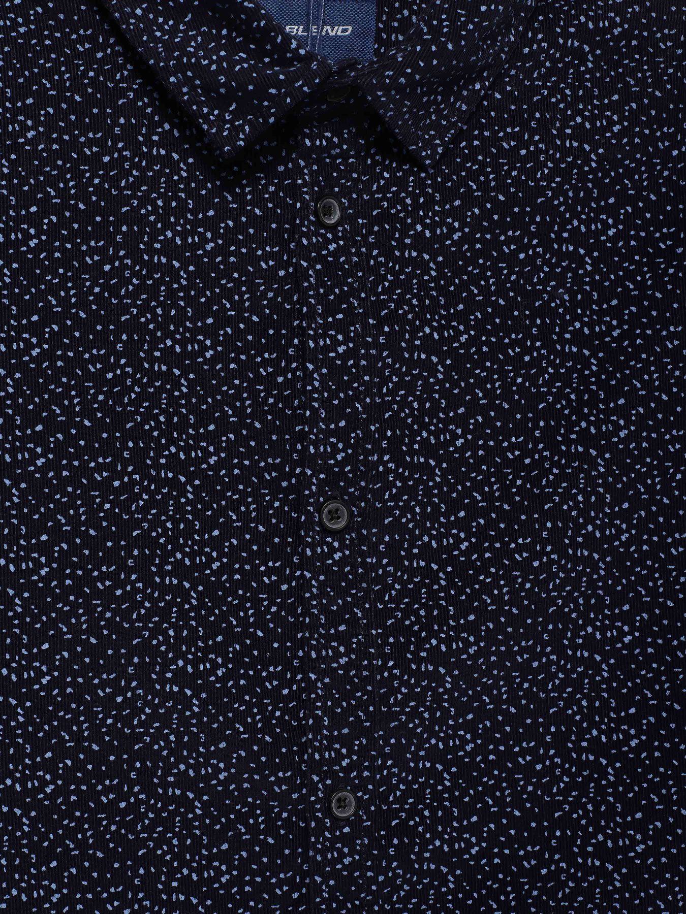 Сорочка повсякденна Blend модель 20711514_т.синій з блакитним Фото