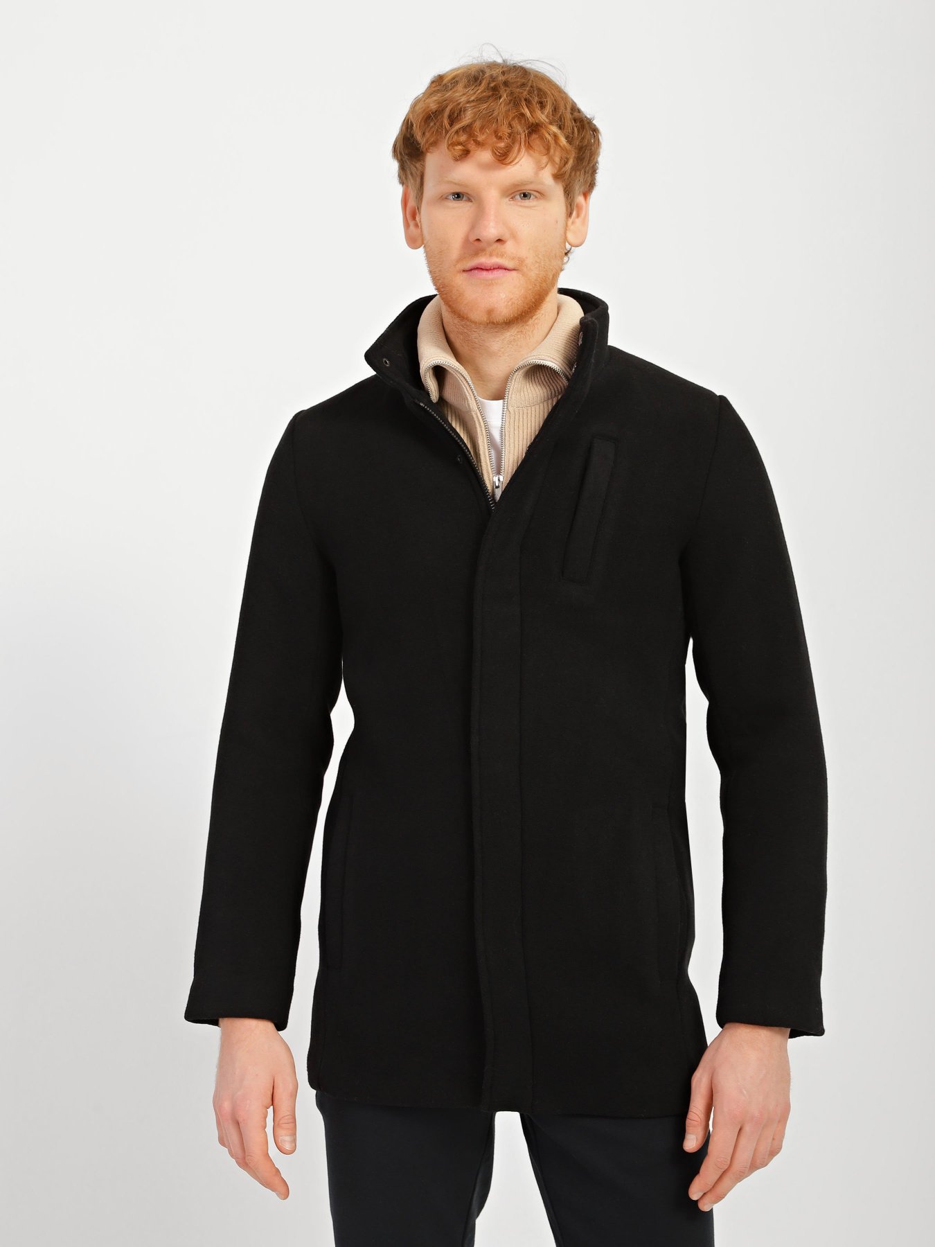 Пальто Blend модель 20711539_чорний Фото