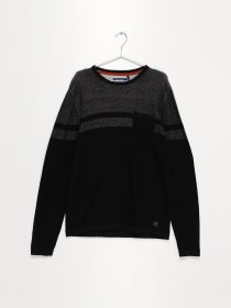 Джемпер Blend модель 20711552_чорний комб. Фото