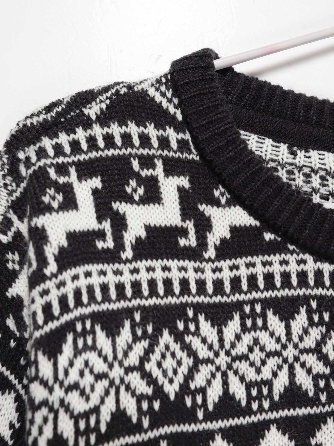 Джемпер Blend модель 20711612_чорний з білим Джемпер Blend модель 20711612_чорний з білим Фото