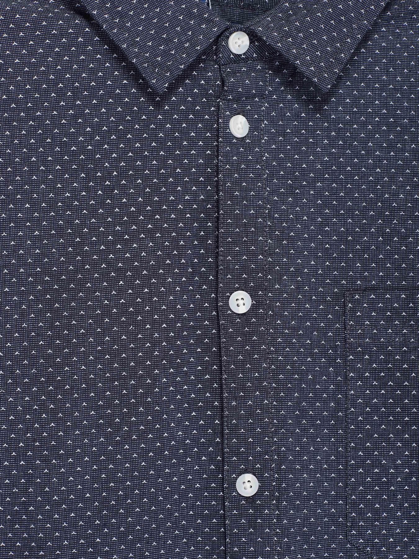 Рубашка Blend модель 20712508_синій з білим Фото