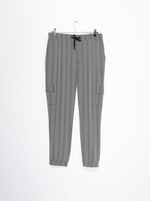 Брюки повседневные Blend модель 20712549_сірий комб. Фото