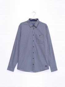 Рубашка Blend модель 20702985_т.синій комб. Фото