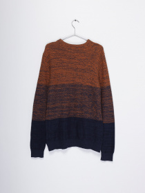 Джемпер Blend модель 20712649_гірчичний з синім Фото