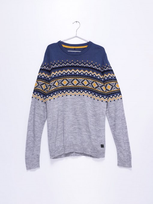 Джемпер Blend модель 20712651_комб. Фото