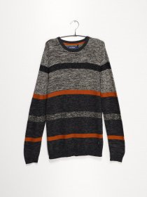 Джемпер Blend модель 20712660_сірий комб. Фото