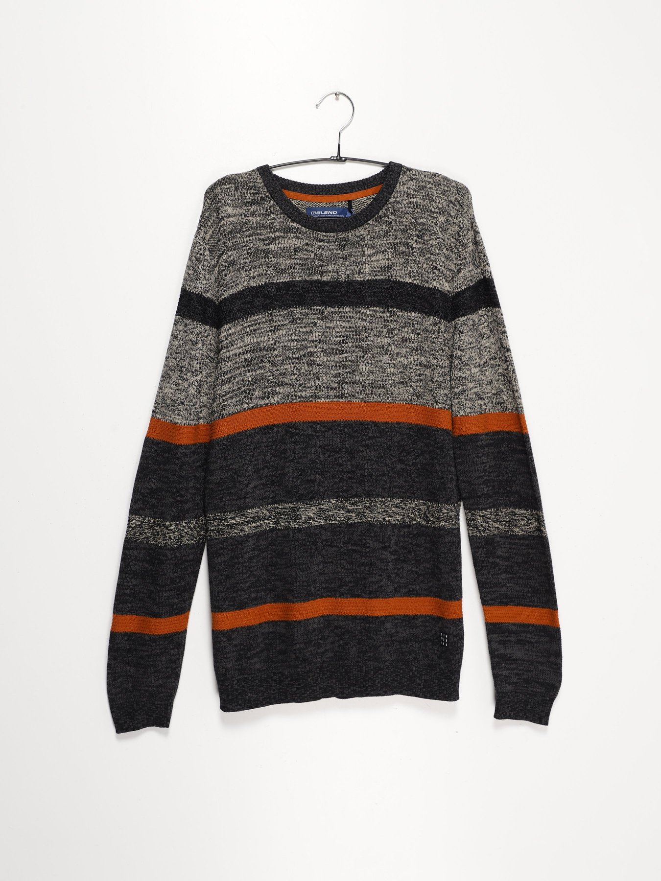 Джемпер Blend модель 20712660_сірий комб. Фото