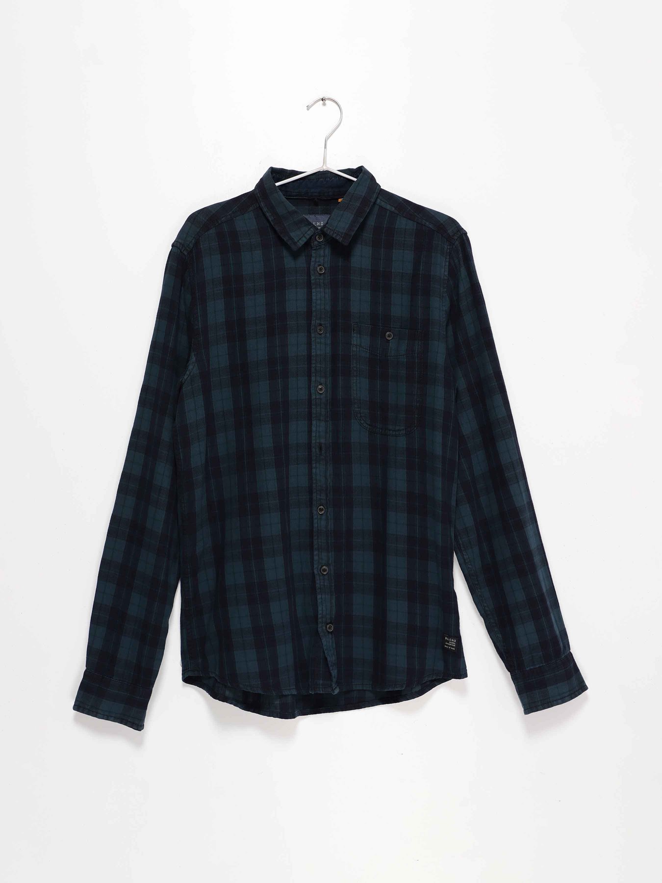 Рубашка Blend модель 20702986_т.синій комб. Фото