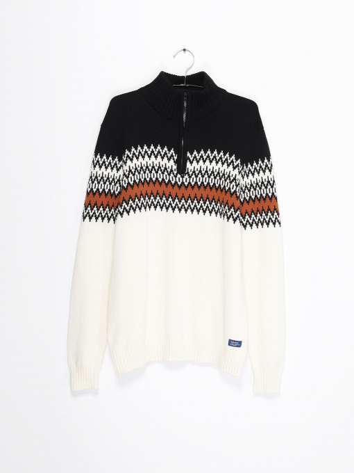 Свитер Blend модель 20712905_молочний комб. Фото