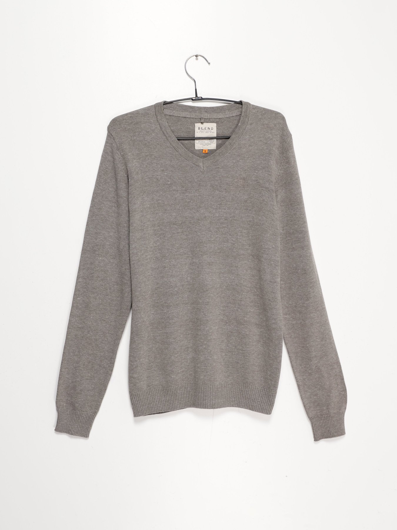 Джемпер Blend модель 700358_сірий Фото