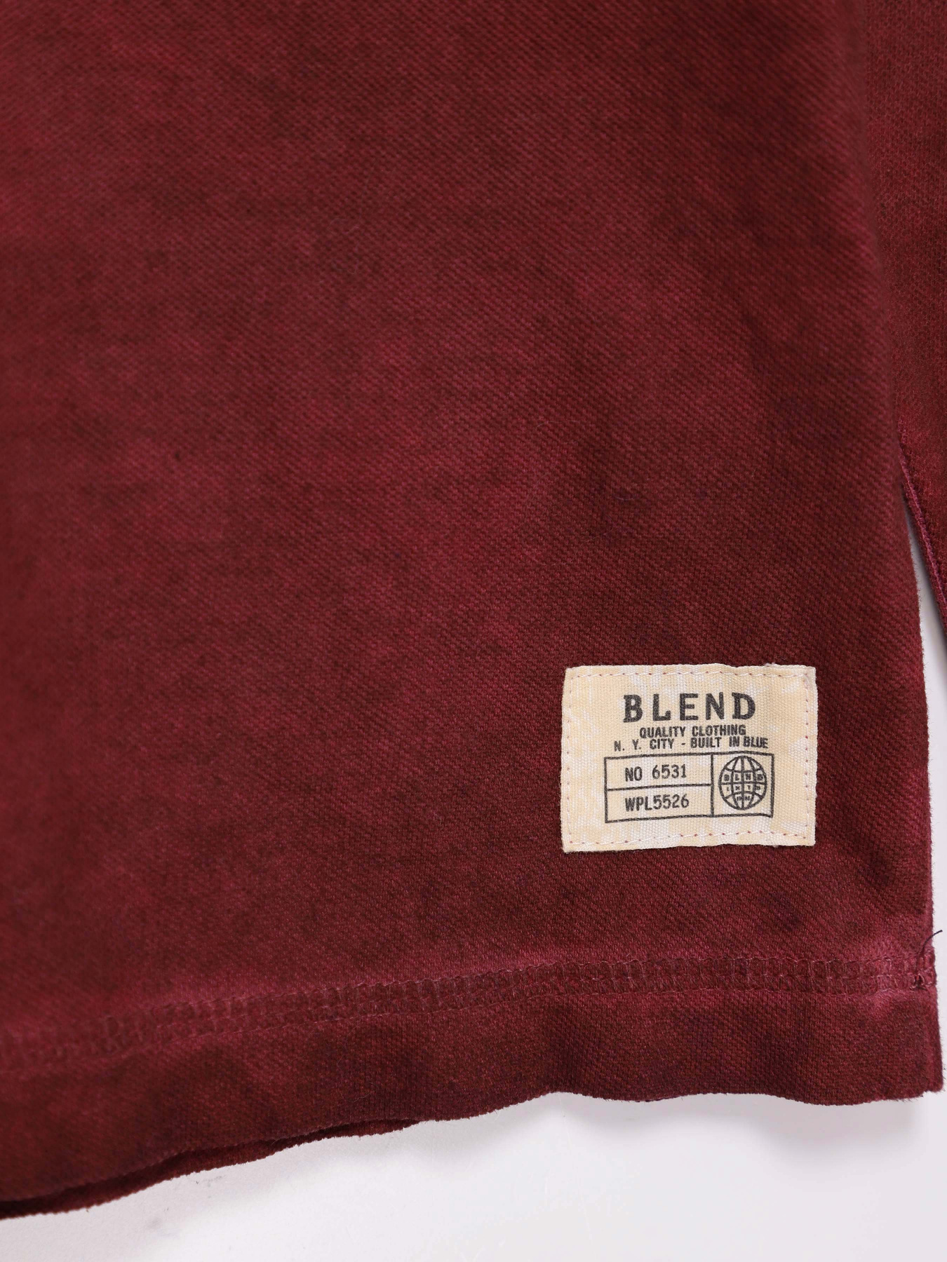 Джемпер Blend модель 701763_т.бордовий Фото