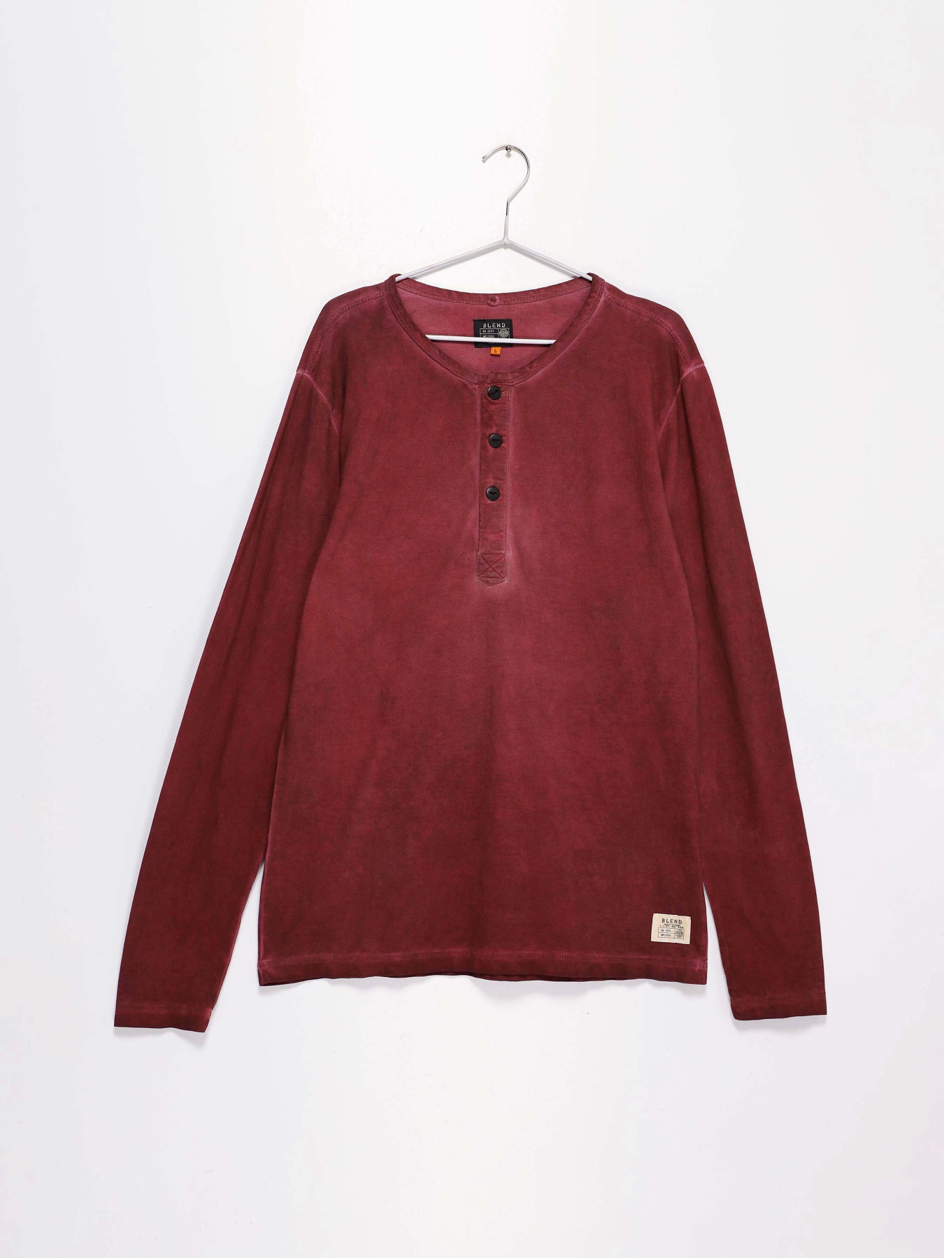 Джемпер Blend модель 701763_т.бордовий Фото