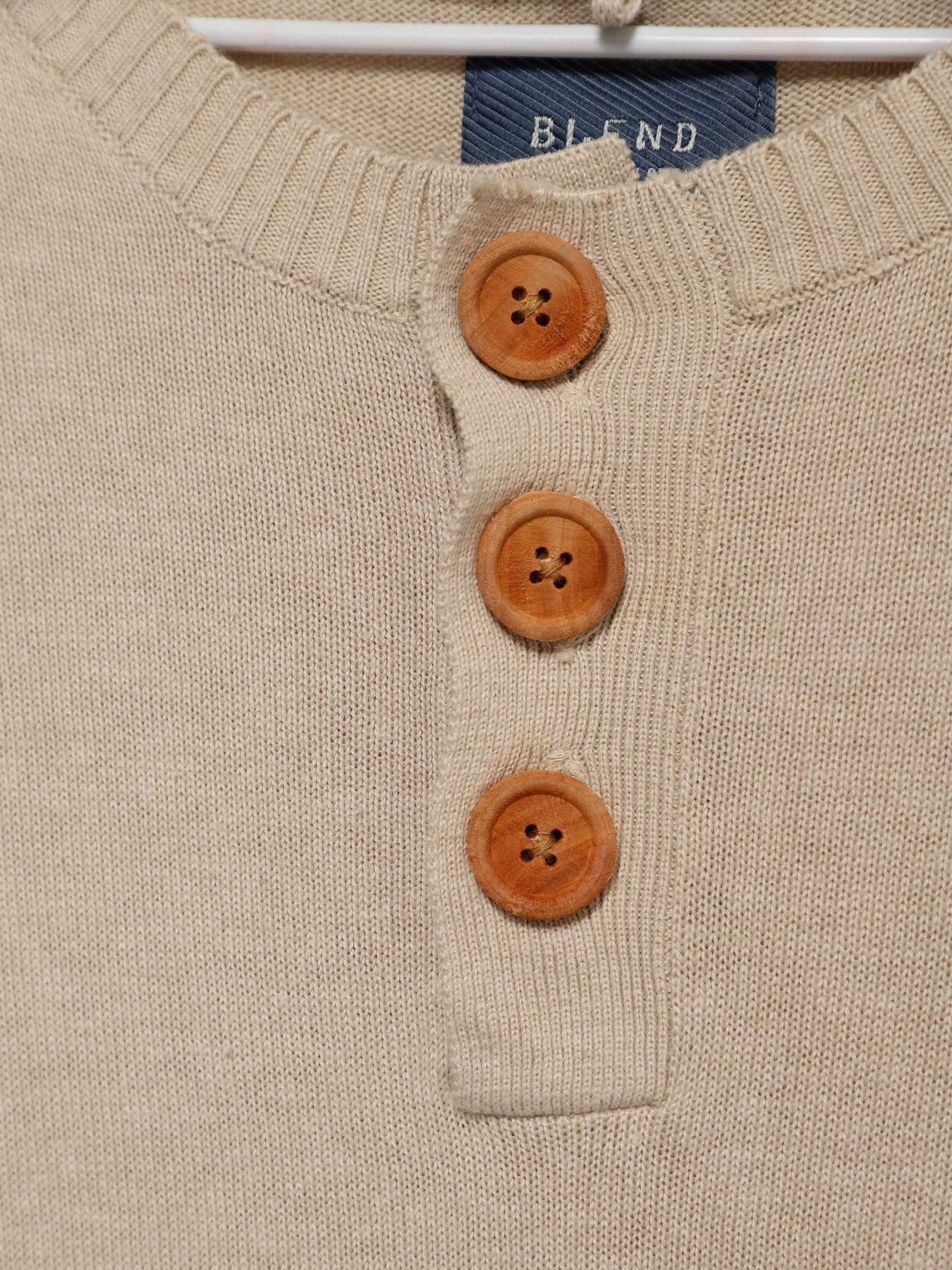 Джемпер Blend модель 703655_с.бежевий Фото