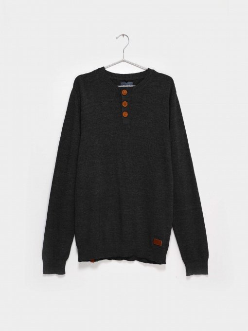 Джемпер Blend модель 703655_сірий Фото