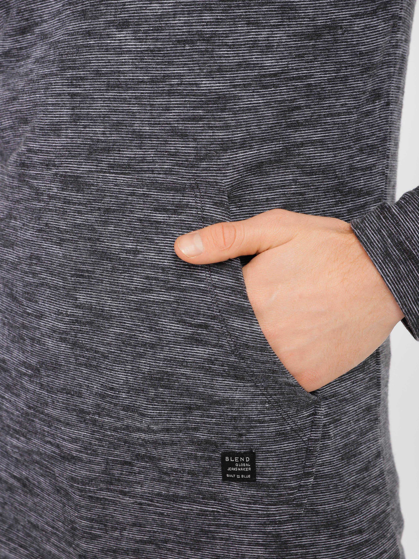 Худи Blend модель 20703998_чорний комб. Фото