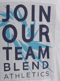 Футболка Blend модель 20704211_сірий комб. Фото