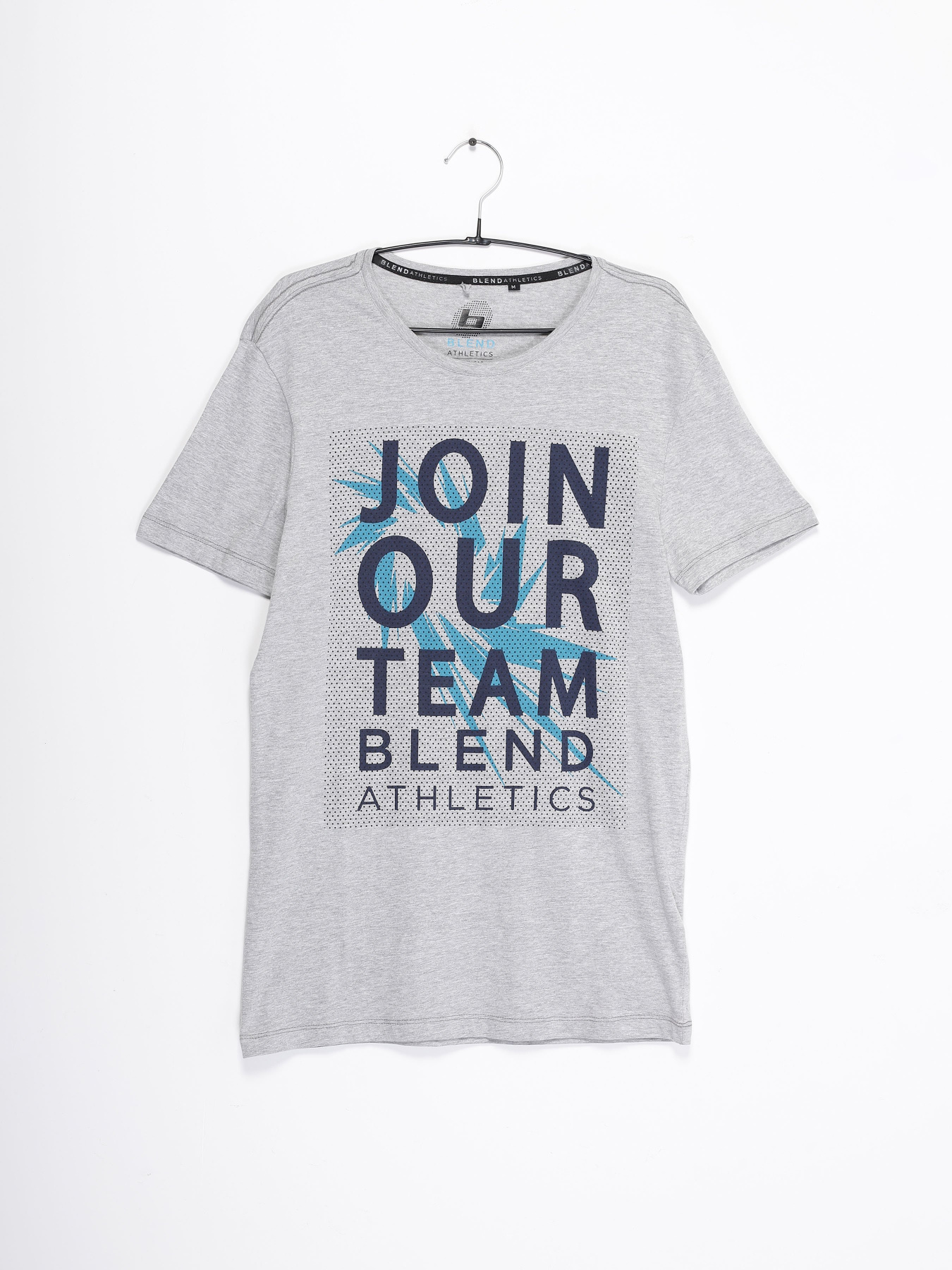 Футболка Blend модель 20704211_сірий комб. Фото