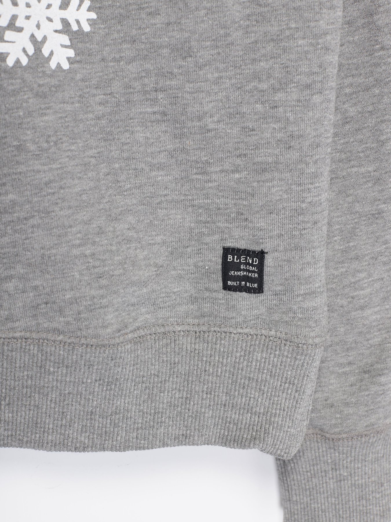 Свитшот Blend модель 20704543_сірий комб. Фото