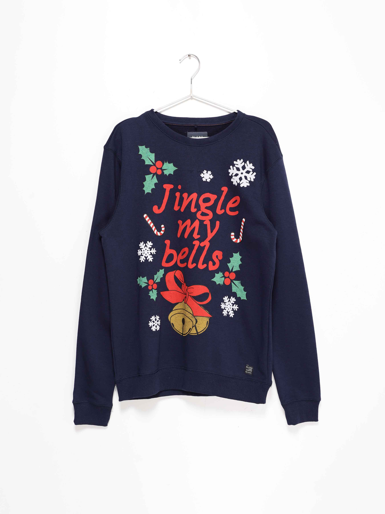 Світшот Blend модель 20704543_т.синій комб. Фото