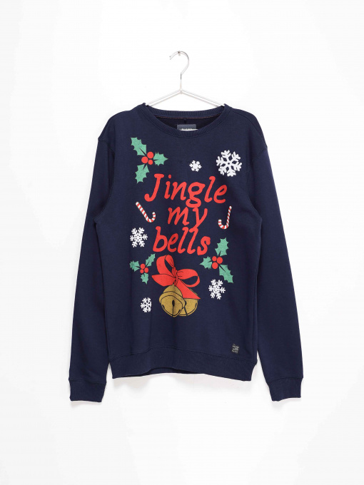 Світшот Blend модель 20704543_т.синій комб. Фото