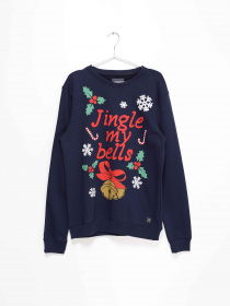 Світшот Blend модель 20704543_т.синій комб. Фото