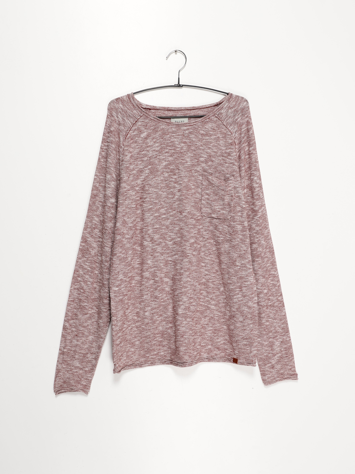 Джемпер Blend модель 20704707_рожевий комб. Фото