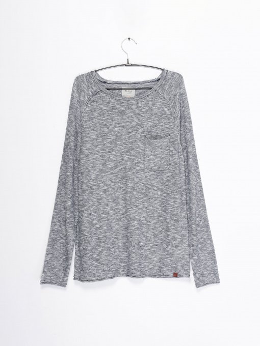 Джемпер Blend модель 20704707_сірий комб. Фото