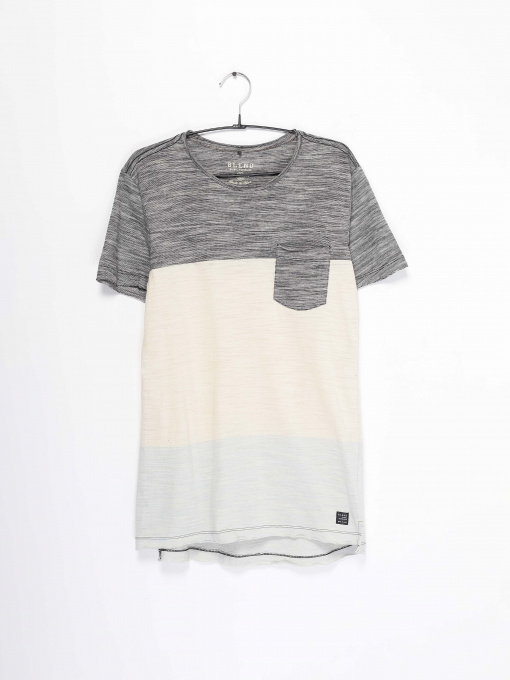 Футболка Blend модель 20704979_сірий комб. Фото