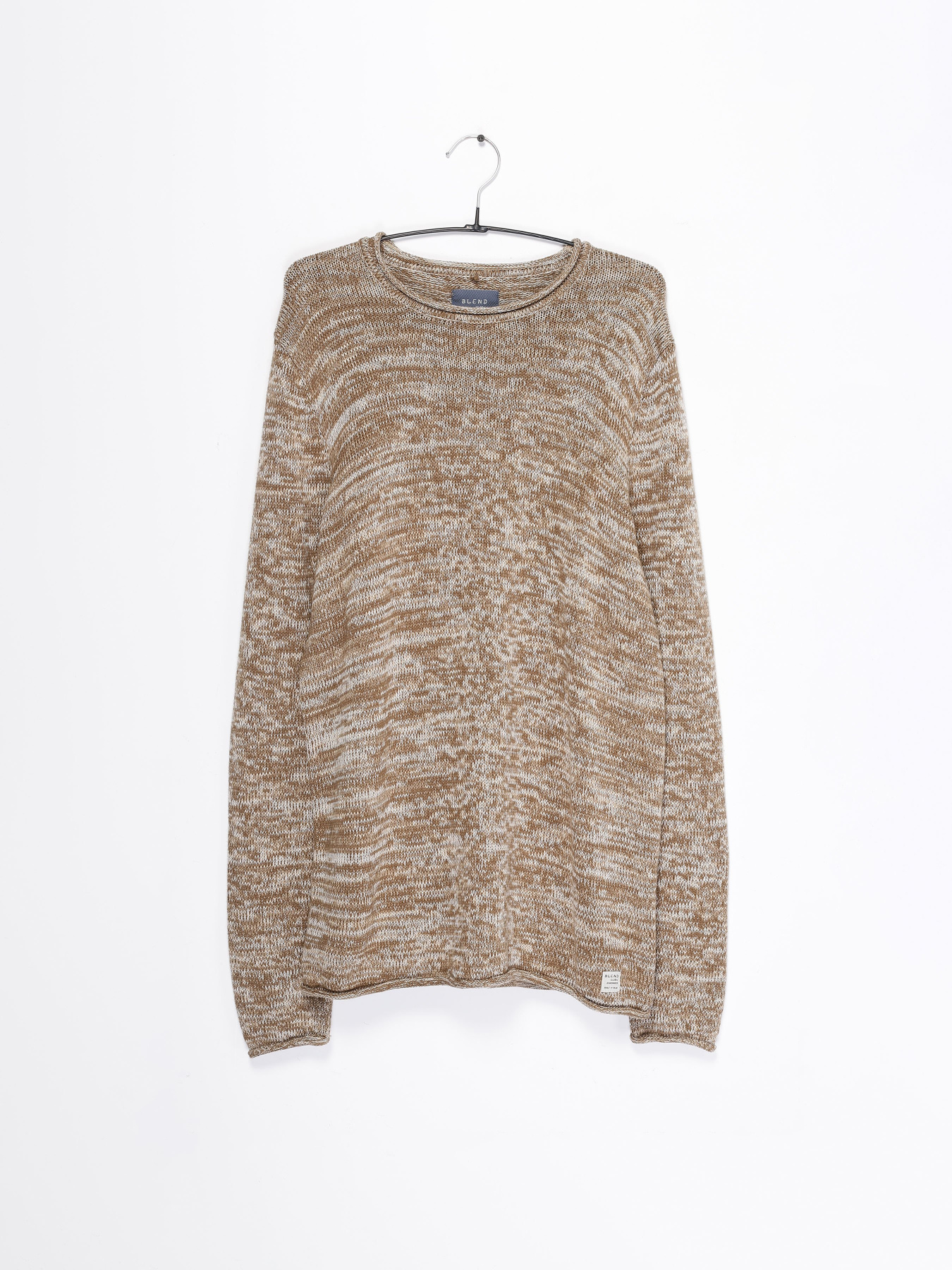 Джемпер Blend модель 20705054_бежевий комб. Фото