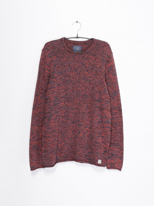 Джемпер Blend модель 20705054_с.бордовий комб. Фото