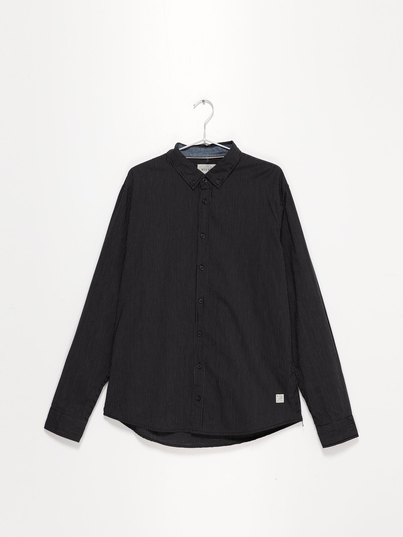 Рубашка повседневная Blend модель 20705312_чорний комб. Фото