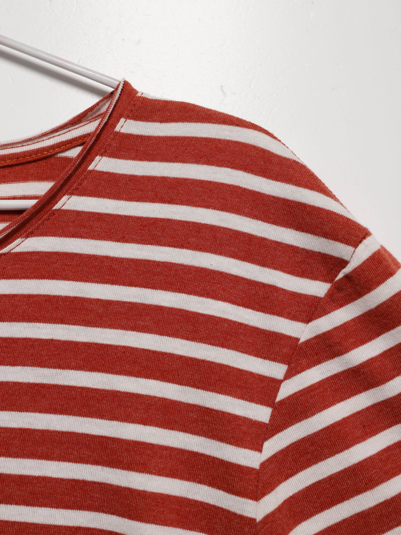 Футболка Blend модель 20706017_коричневий з білим Фото