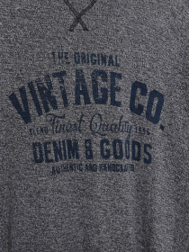 Свитшот Blend модель 20706027_сірий з синім Фото