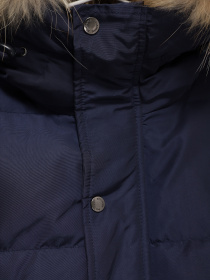 Пуховик Bomboogie модель CM796B_т.синій Фото